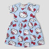 Royal Girls_Frock Hello Kitty Girls Frock - Blue