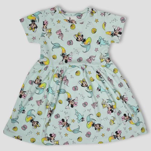 Royal Girls_Frock Minnie Girls Frock - Blue