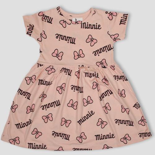 Royal Girls_Frock Minnie Girls Frock - Peach