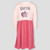 Royal Girls_Frock Queen Girls Frock - Pink