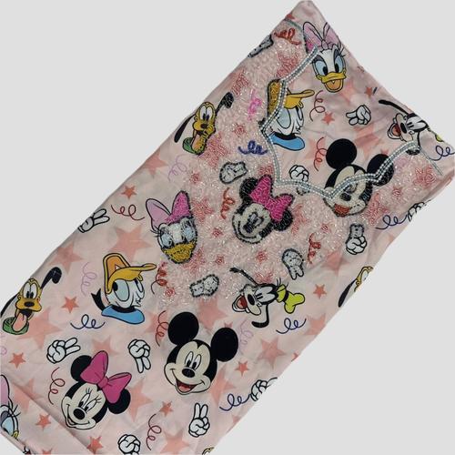 Royal Girls mukhawir Minnie Girls Embroidered Mukhawir - Pink