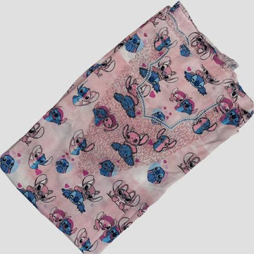 Royal Girls mukhawir Stitch Embroidered Girls Mukhawir - Pink