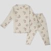 Royal Girls Sets Bunny Girls Full Sleeves Pajama Set - Brown