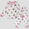 Royal Girls Sets Daisy Girls Full Sleeves Pajama Set - White
