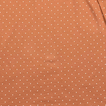 Royal Girls Sets 14 yr Dotted Girls Full Sleeves Pajama Set - Orange