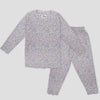 Royal Girls Sets 3 yr Floral Hugs Girls Full Sleeves Pajama Set- Lavender