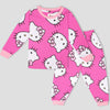 Royal Girls Sets Hello Kitty Girls Full Sleeves Pajama Set - Pink