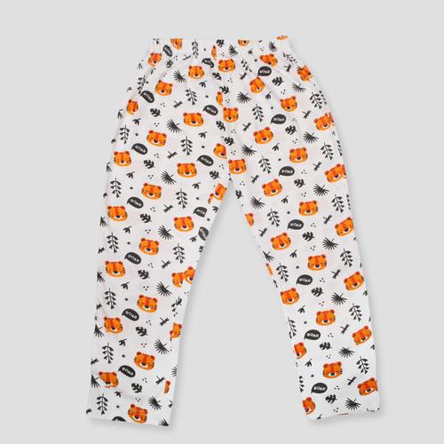 Royal Girls Sets Kitty Girls Button Pajama Set - White
