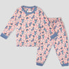 Royal Girls Sets Stitch Girls Pajama Set - Peach