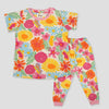 Royal Girls Sets Sunflower Girl Pajama Set - Multi Color