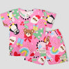 Royal Girls Shorts set Christmas Girls Shorts Set - Pink