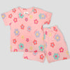 Royal Girls Shorts set Flower Girls Shorts Set - Peach