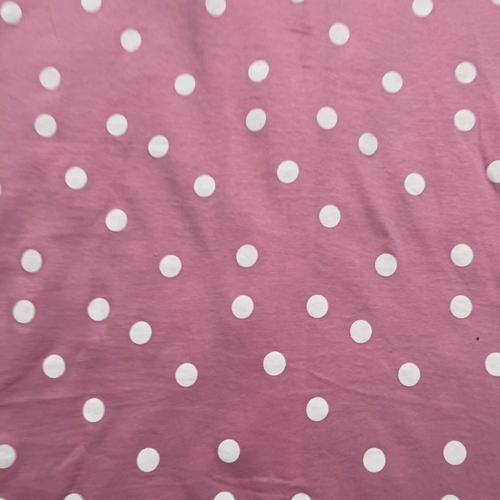 Royal Women Pajama Set Polka Dots Women Button Pajama Set - Pink