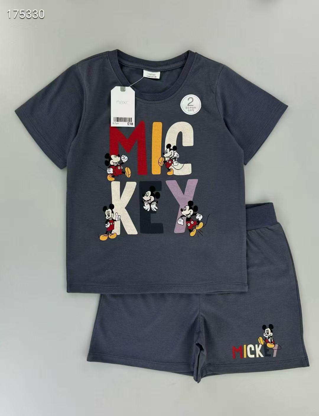 Zara Boys Short Sets 3 yrs Mickey Boys Shorts Sets Zara-Dark Grey