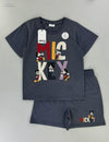 Zara Boys Short Sets 3 yrs Mickey Boys Shorts Sets Zara-Dark Grey