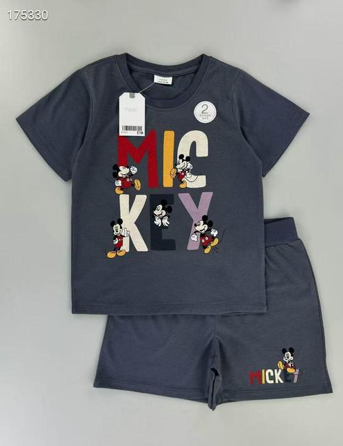 Zara Boys Short Sets 3 yrs Mickey Boys Shorts Sets Zara-Dark Grey