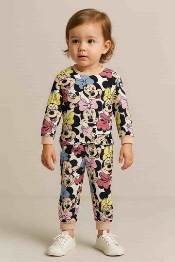 Minnie Baby Girl Pajama Sets- Pink