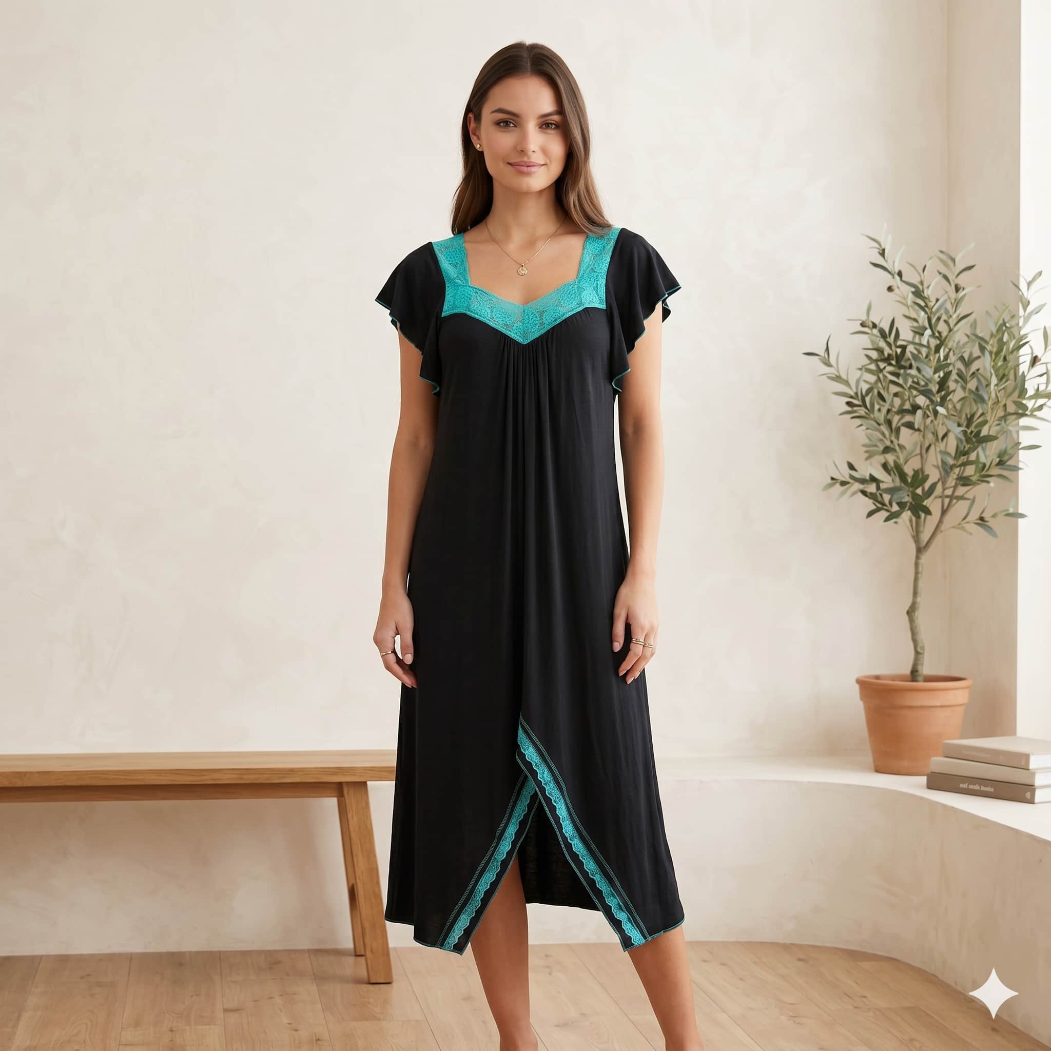 Midnight Grace Women Midi - Black