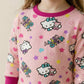 Hello Kitty Girls Full Sleeves Pajama Set - Pink