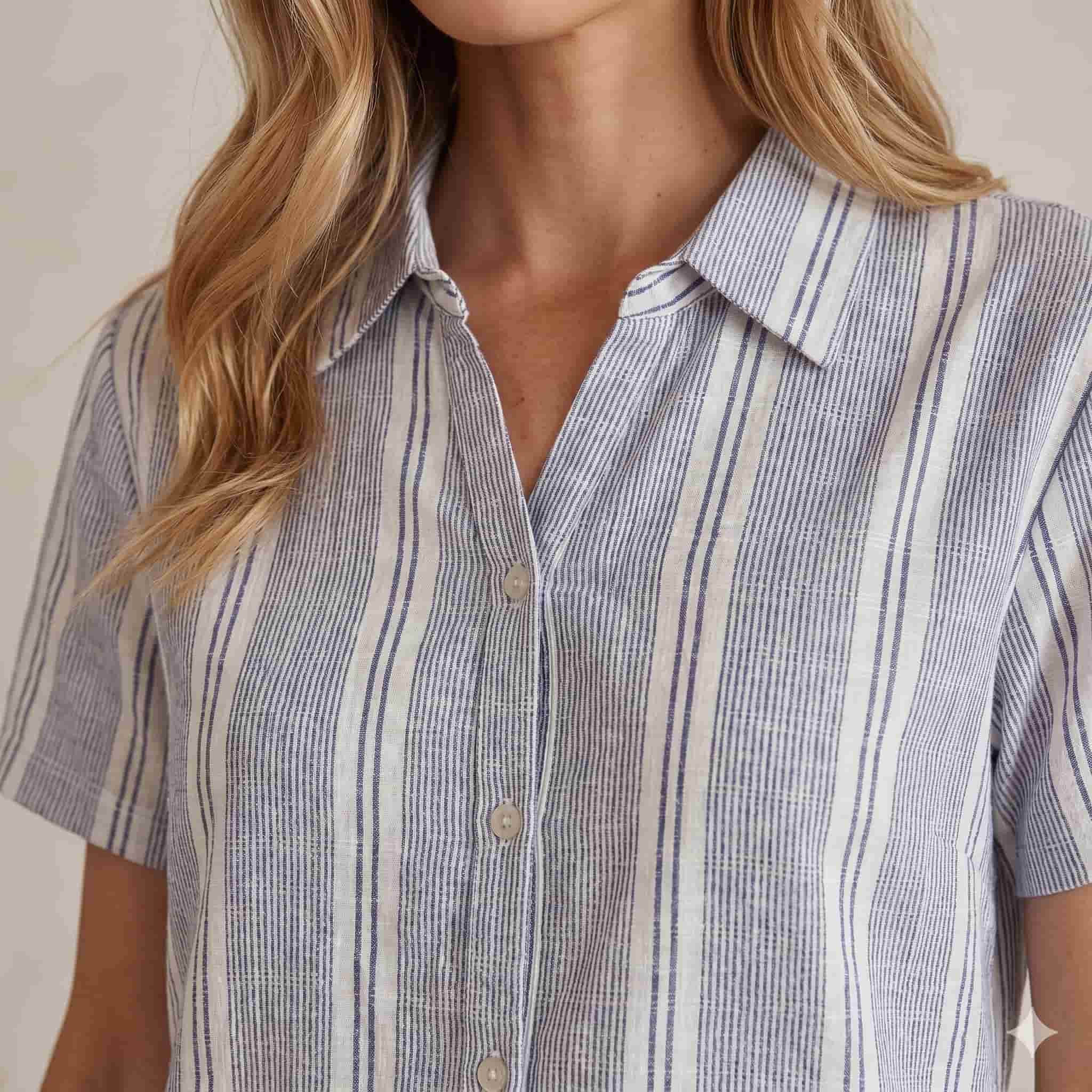 Coastal Lines Women Midi - Blue