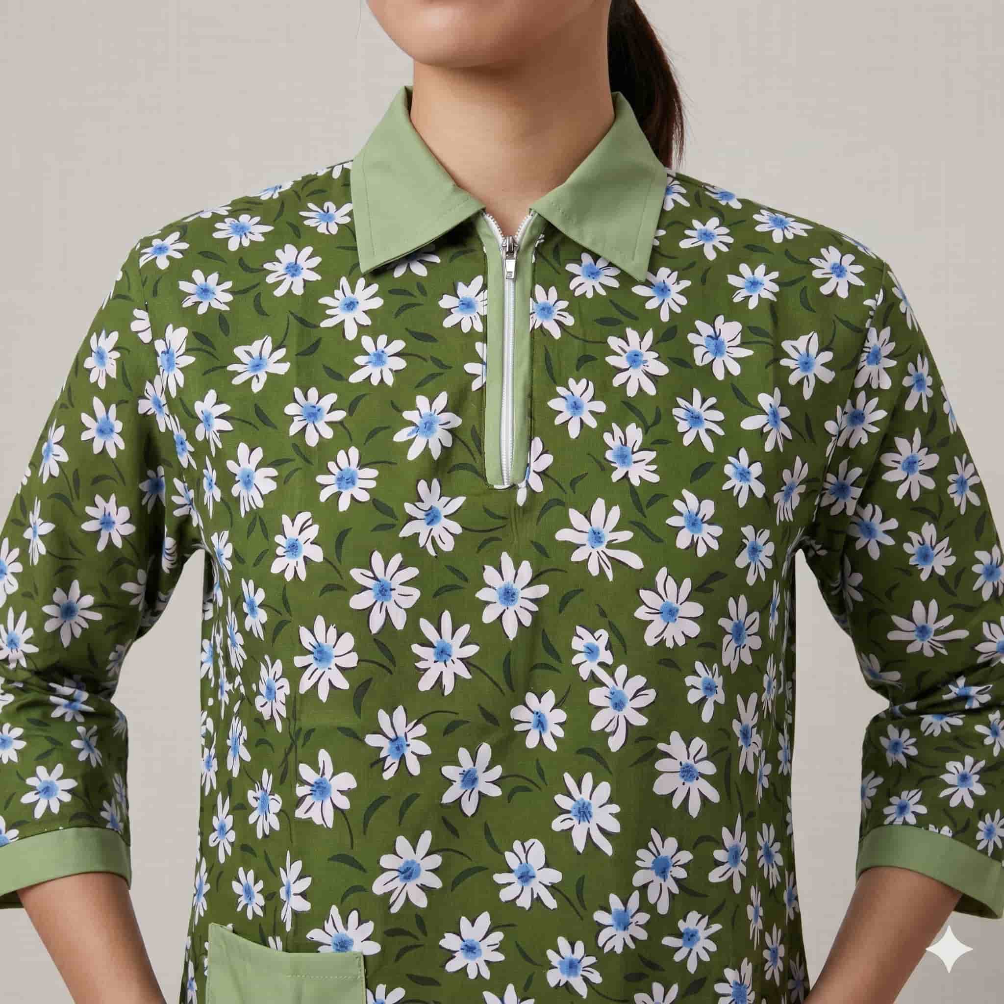 Daisy Meadow Maid Women Uniform - Green