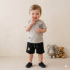 Active Academy Baby boys Half sleeves Short set - Beigi