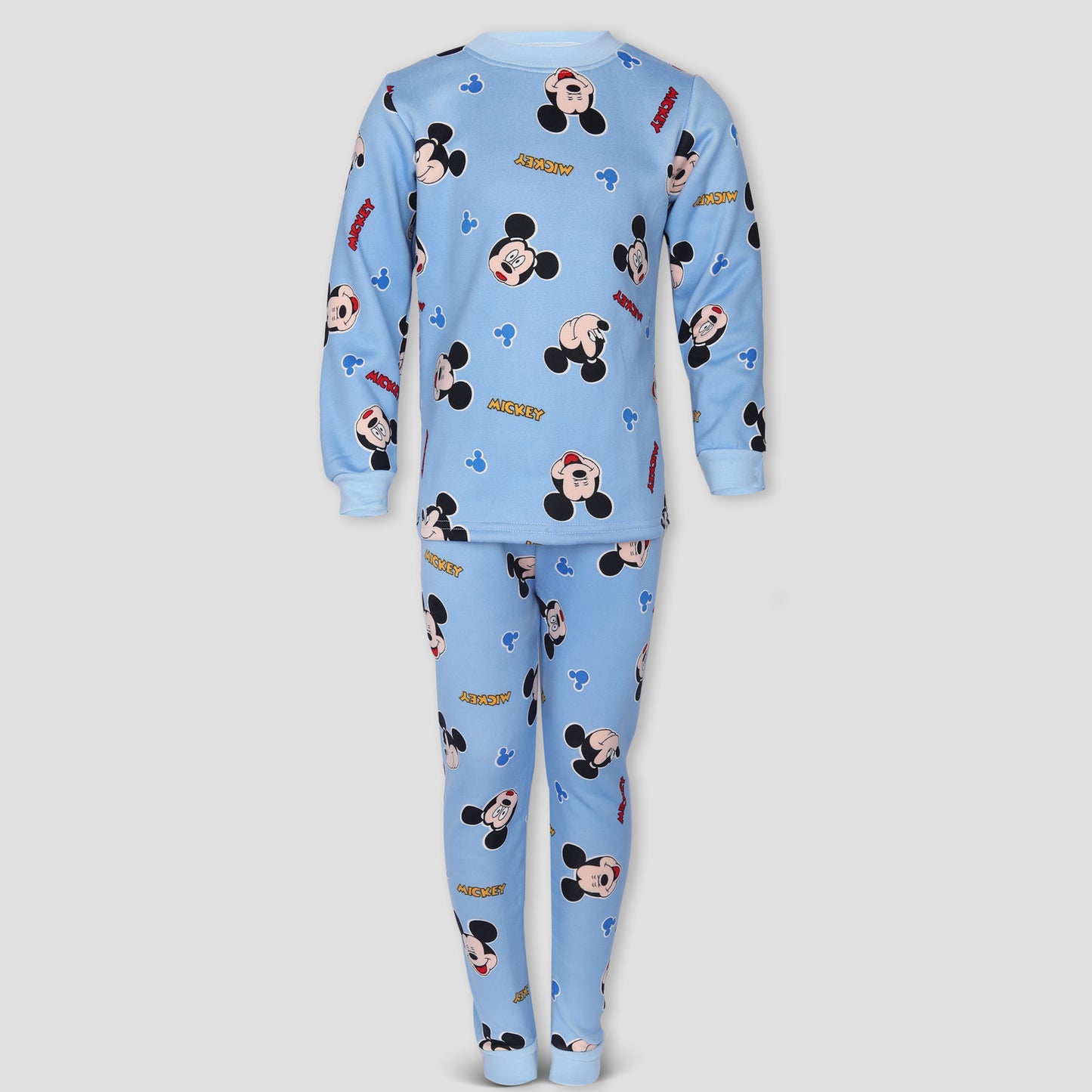 Mickey Boys Fleece Pajama Set - Blue