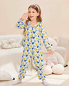 Mickey Baby Girl Pajama Sets- Blue