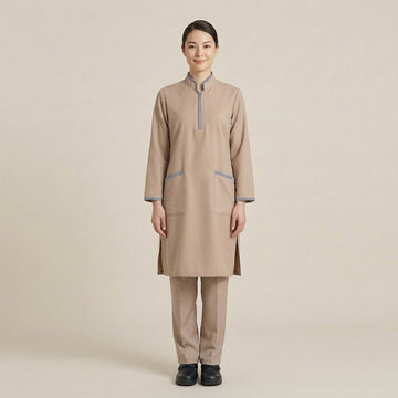 Maid Women Uniform Set - Brown