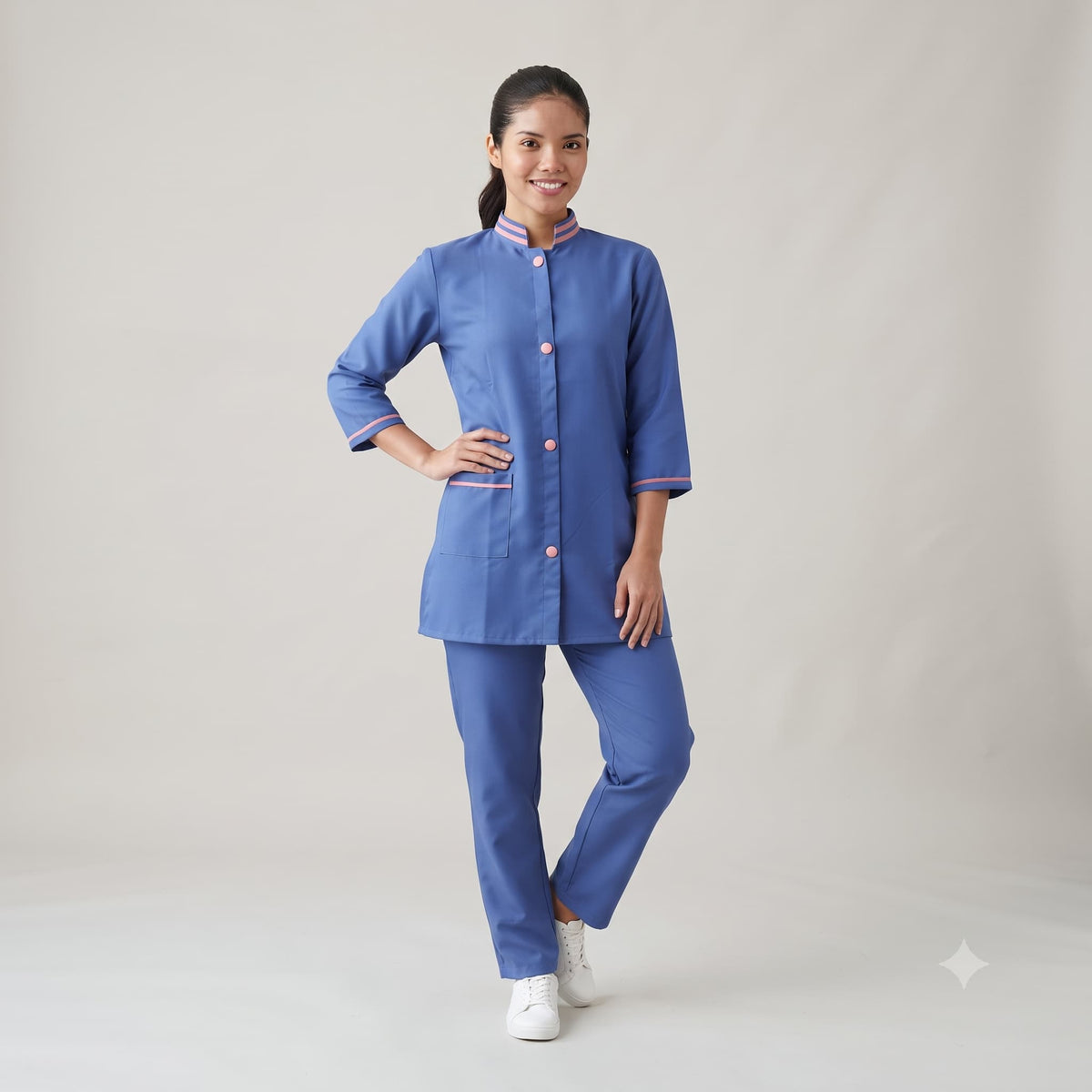 Blush Line Maid Uniform Set – Blue