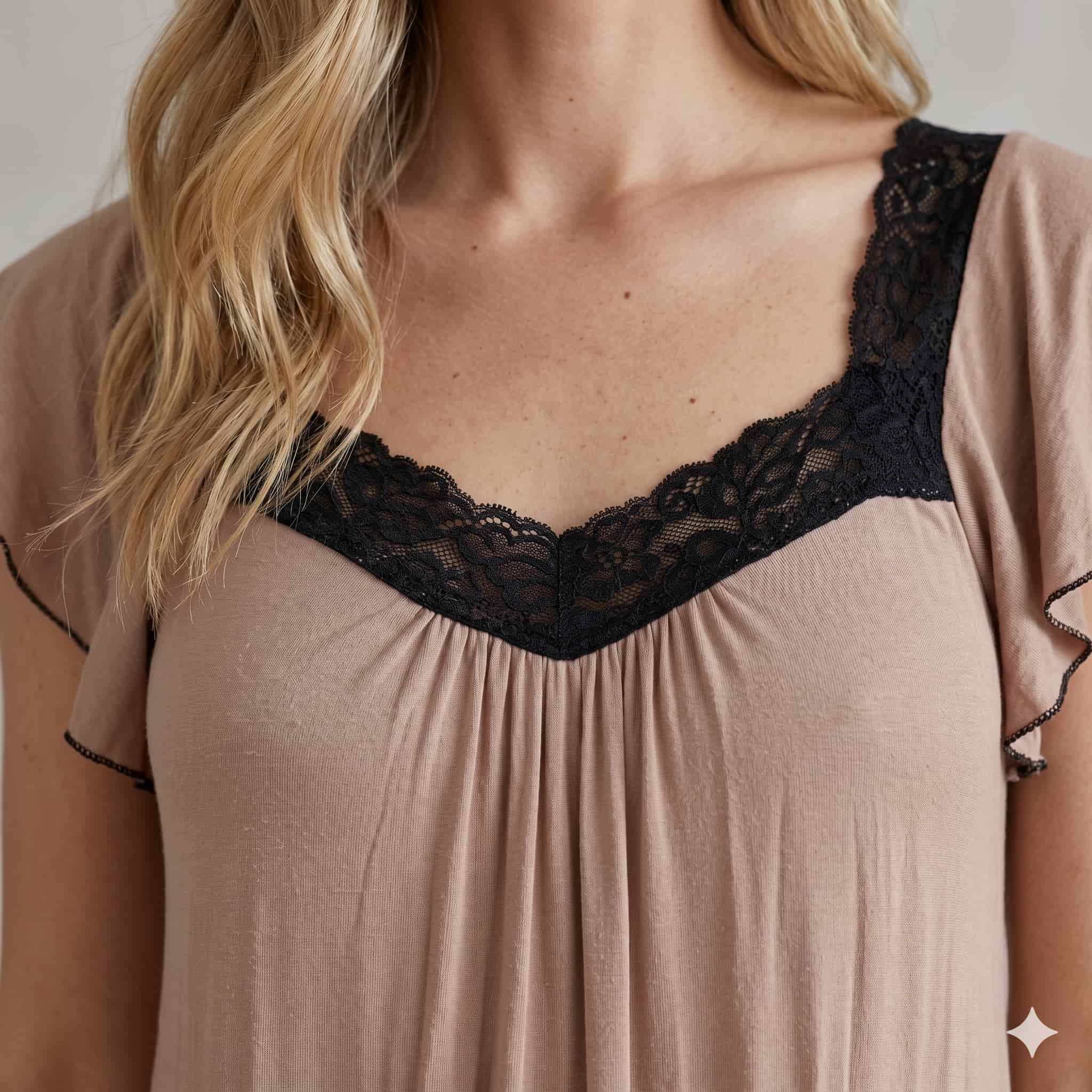 Mocha Lace Women Midi - Brown