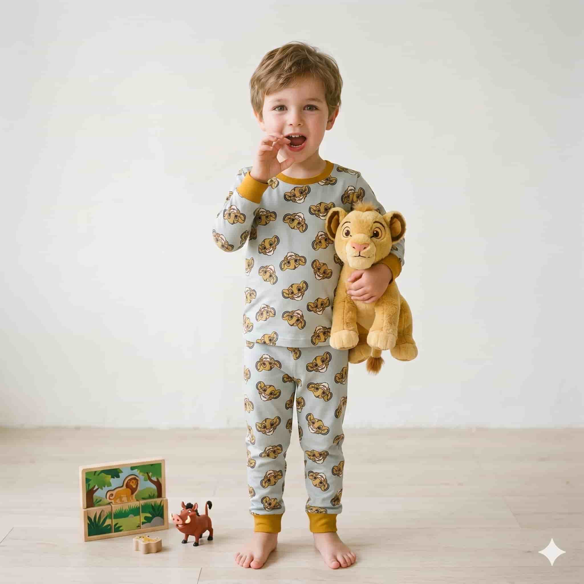 Simba Boys Full Sleeves Set - Grey