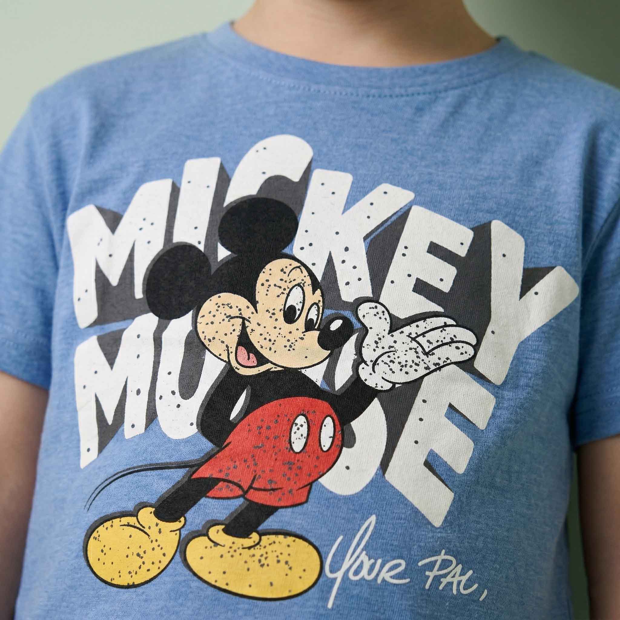 Mickey Mouse Boys Short Set - Blue