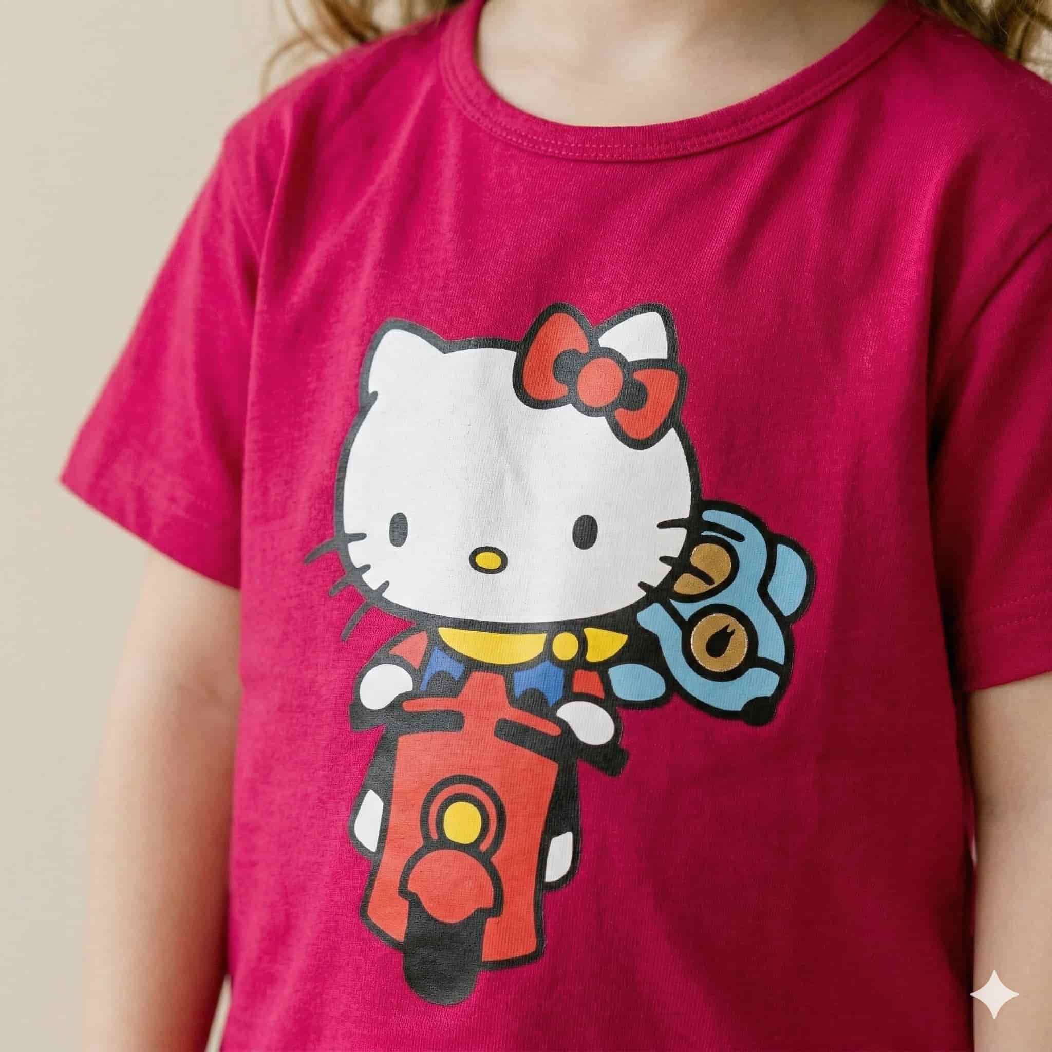 Hello Kitty Girls Short Set - Magenta