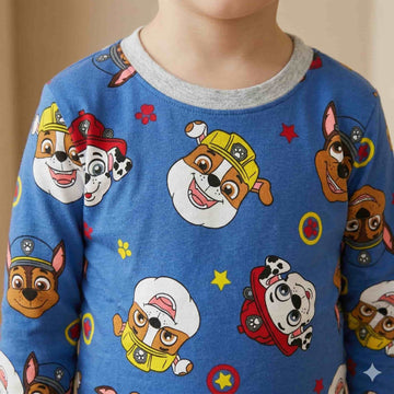 Paw Patrol Boys Full Sleeves Set - Blue