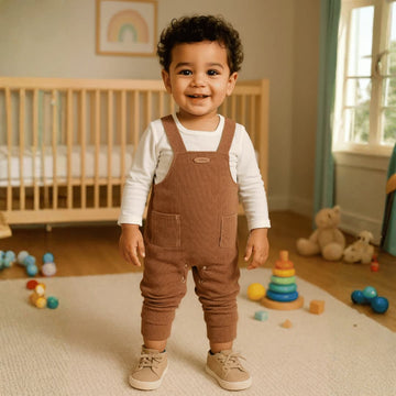 Baby Garden Baby Boy Bodysuit- Brown