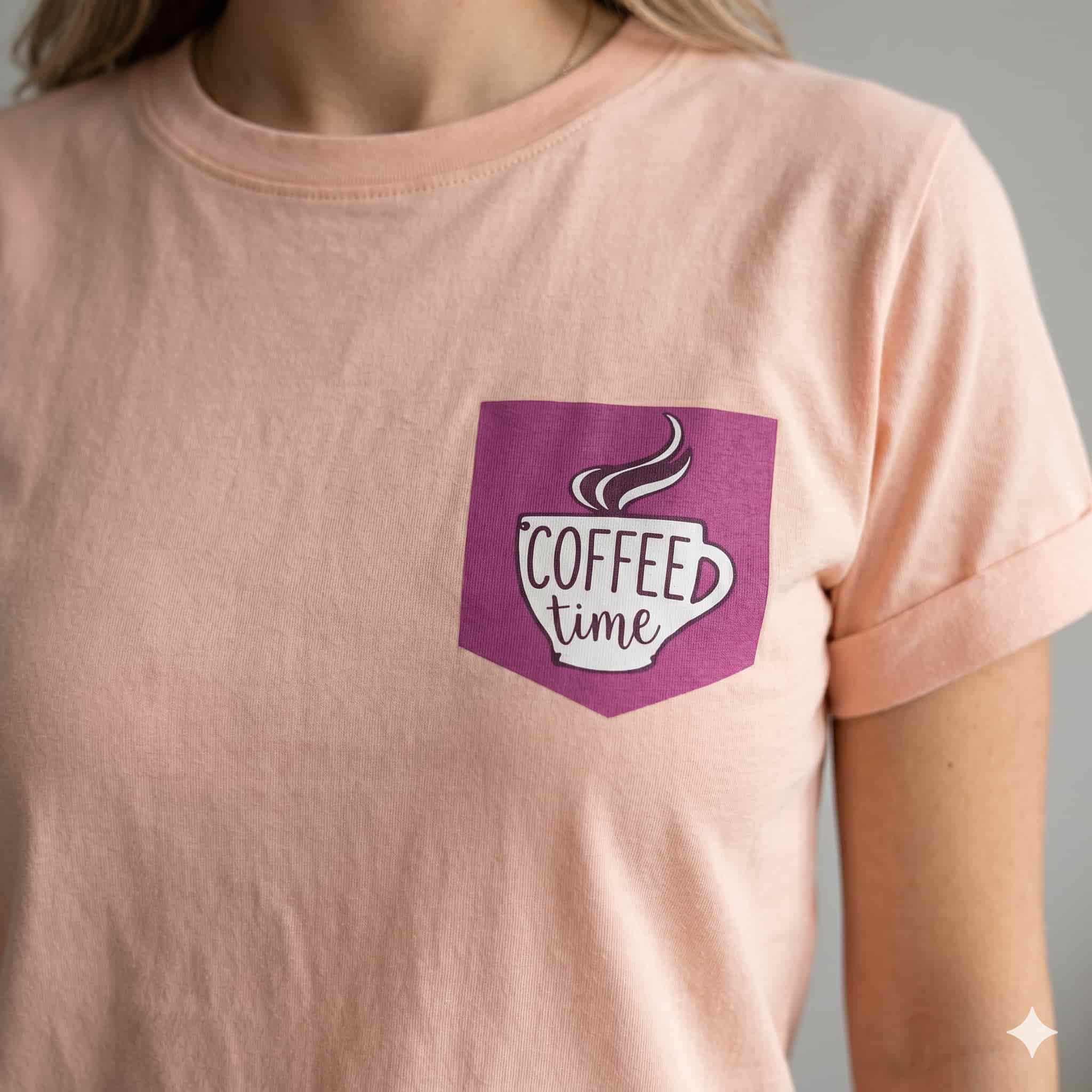 Coffee Crush Women Half Sleeves Short Set - Peach