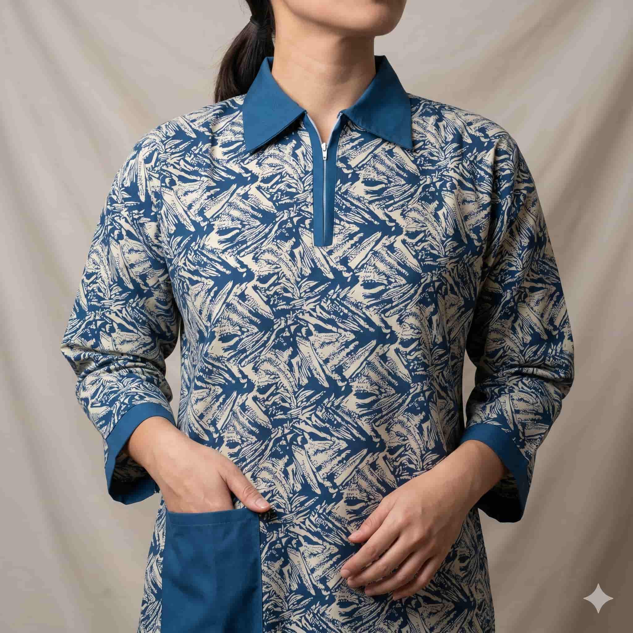 Midnight Fern Maid Women Uniform - Blue