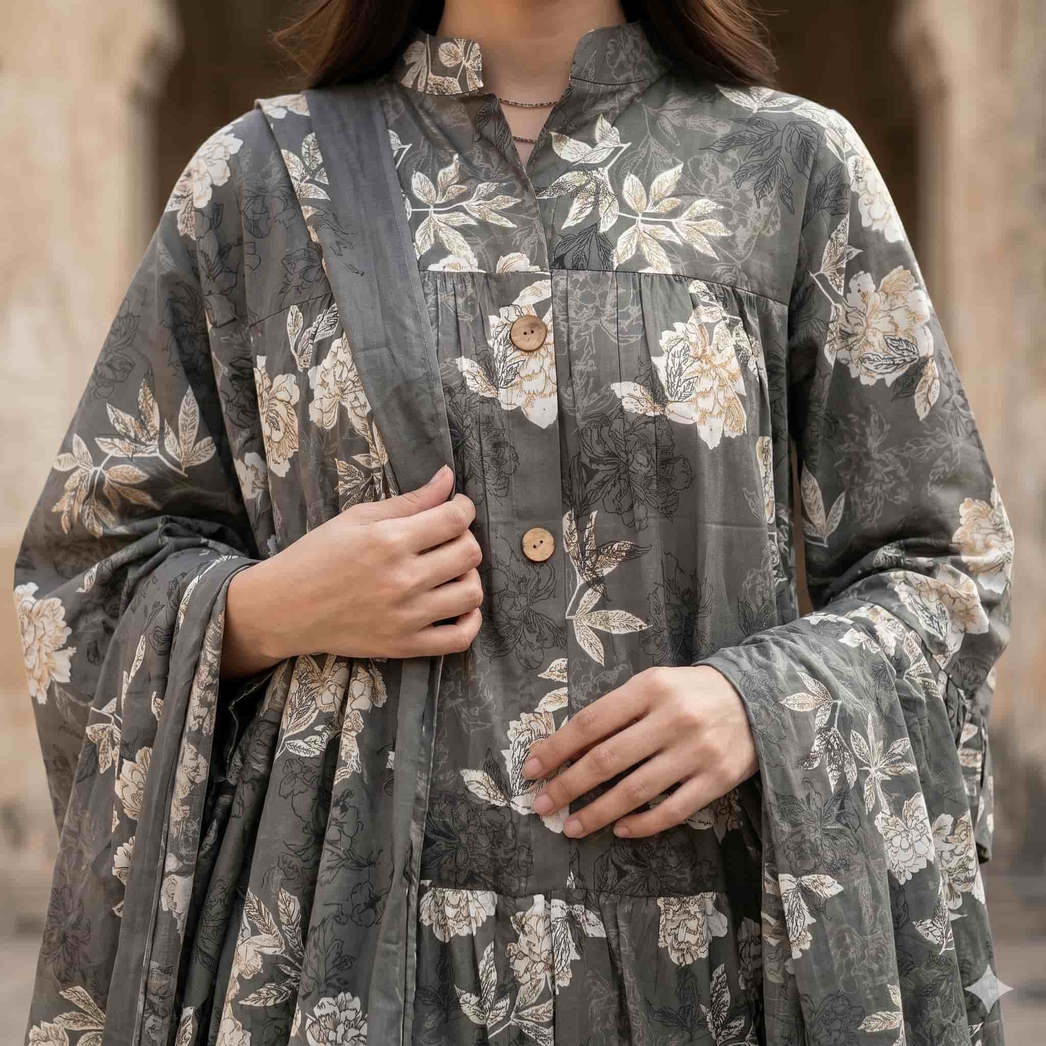Slate Bloom Women Darra - Grey