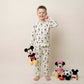 Happy Mickey Mouse Boys Full Sleeves Pajama Set - White