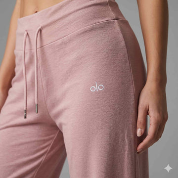 Blush Breeze Lounge Women Pants - Pink