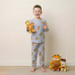 Garfield Boys Full Sleeves Pajama Set - Blue