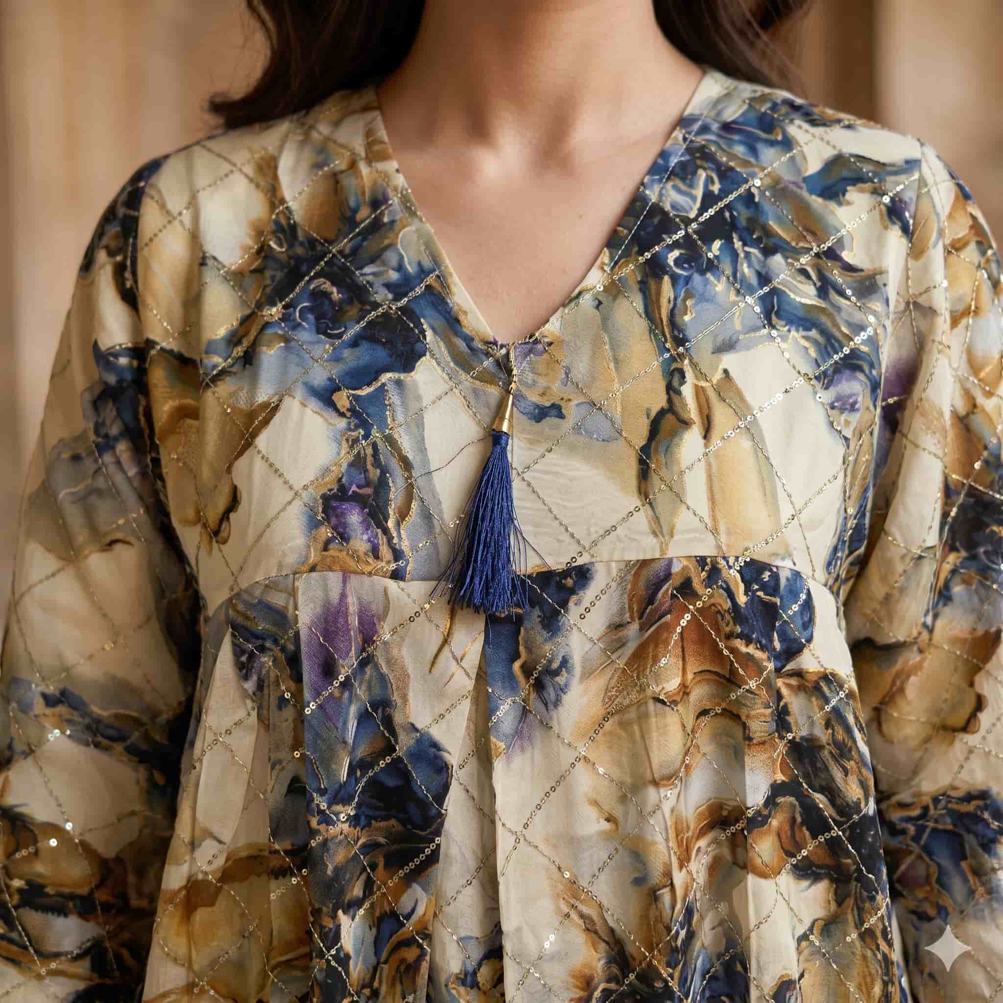 Oceanic Marble Women Darra - Blue