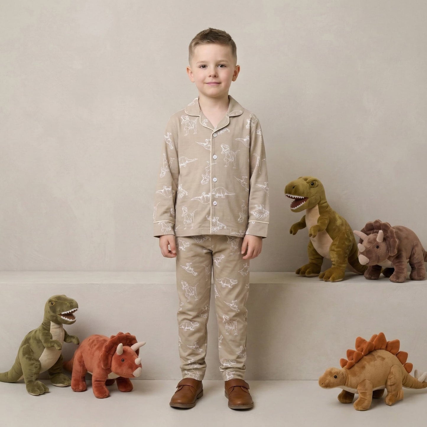 Boys Dino print Pajama Set