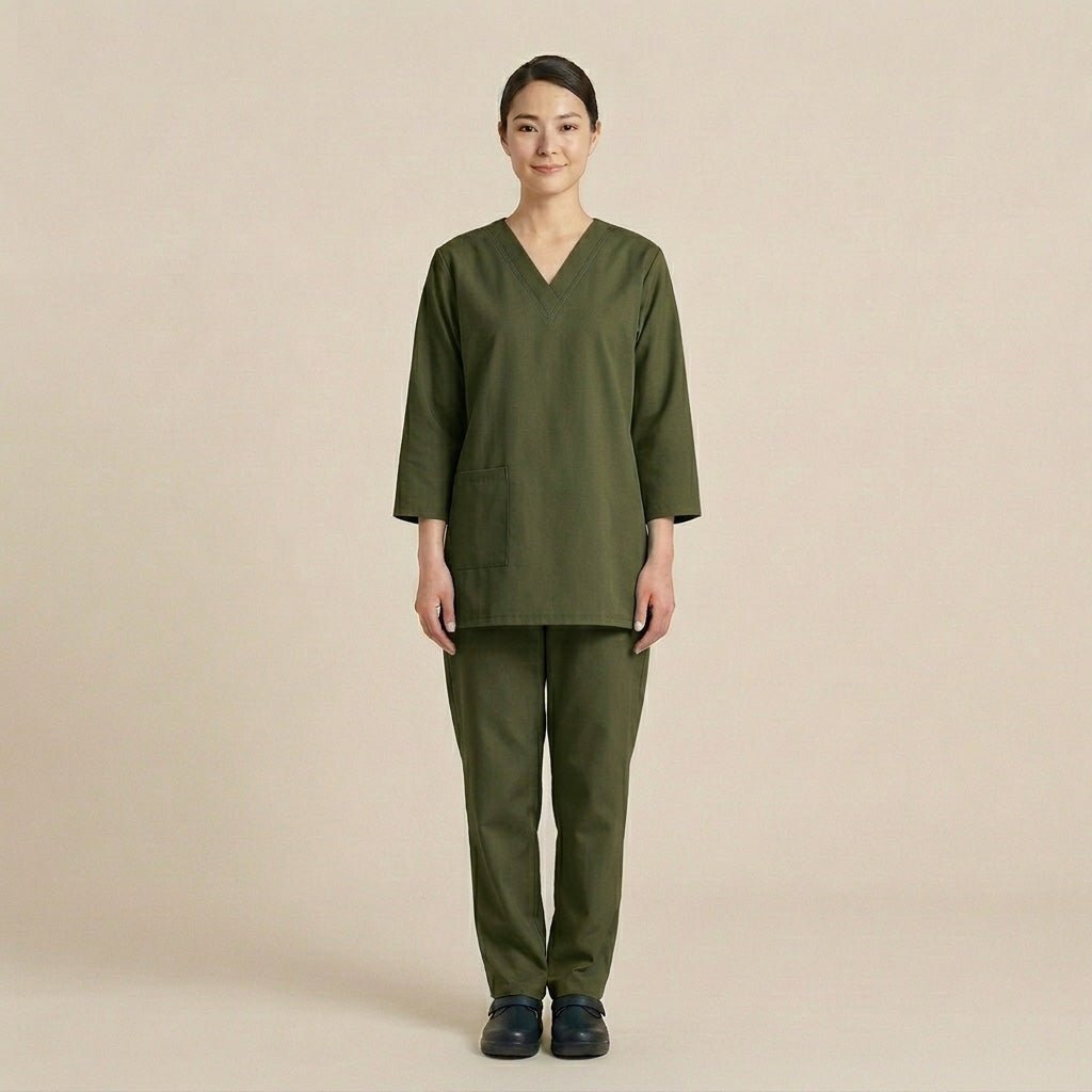 Maid Women Uniform Set - Green