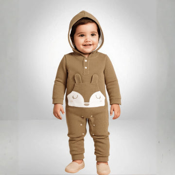 Cute Hedge Baby Boy Bodysuit- Brown