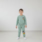 Mickey Mouse Boy Sweatshirt Set- Green