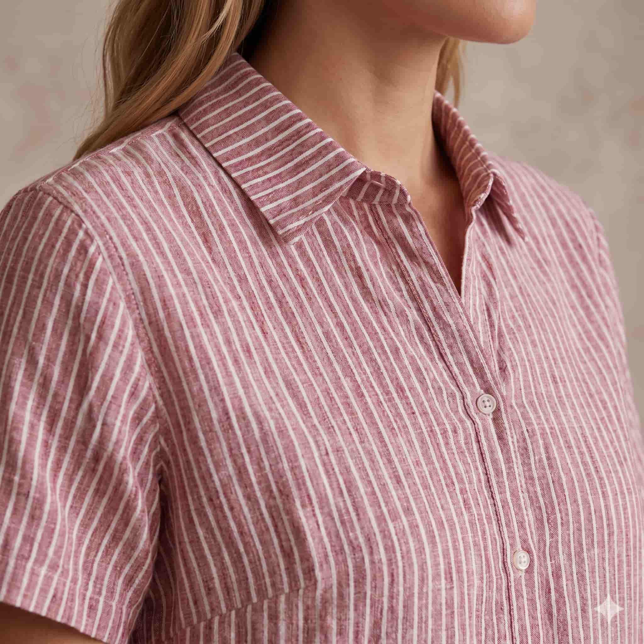 Blush Stripes Women Midi - Pink