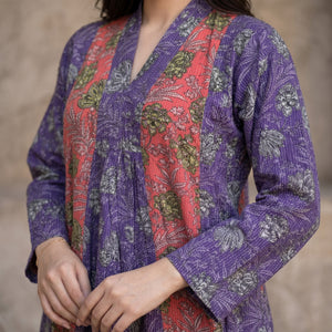 Floral Fusion Ethnic Women Darra