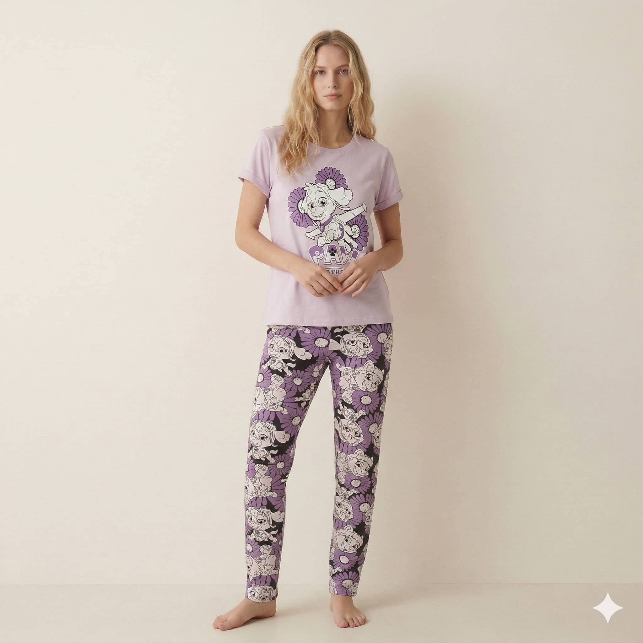 Skye Women Pajama Set - Purple